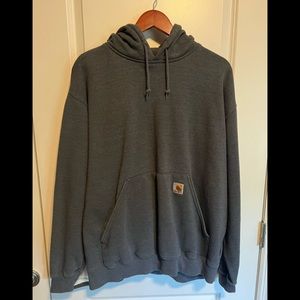 Carhartt Grey Hoodie - Size XL